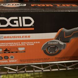 18V SUBCOMPACT BRUSHLESS 3 IN. MULTI-MATERIAL SAW RIDGID