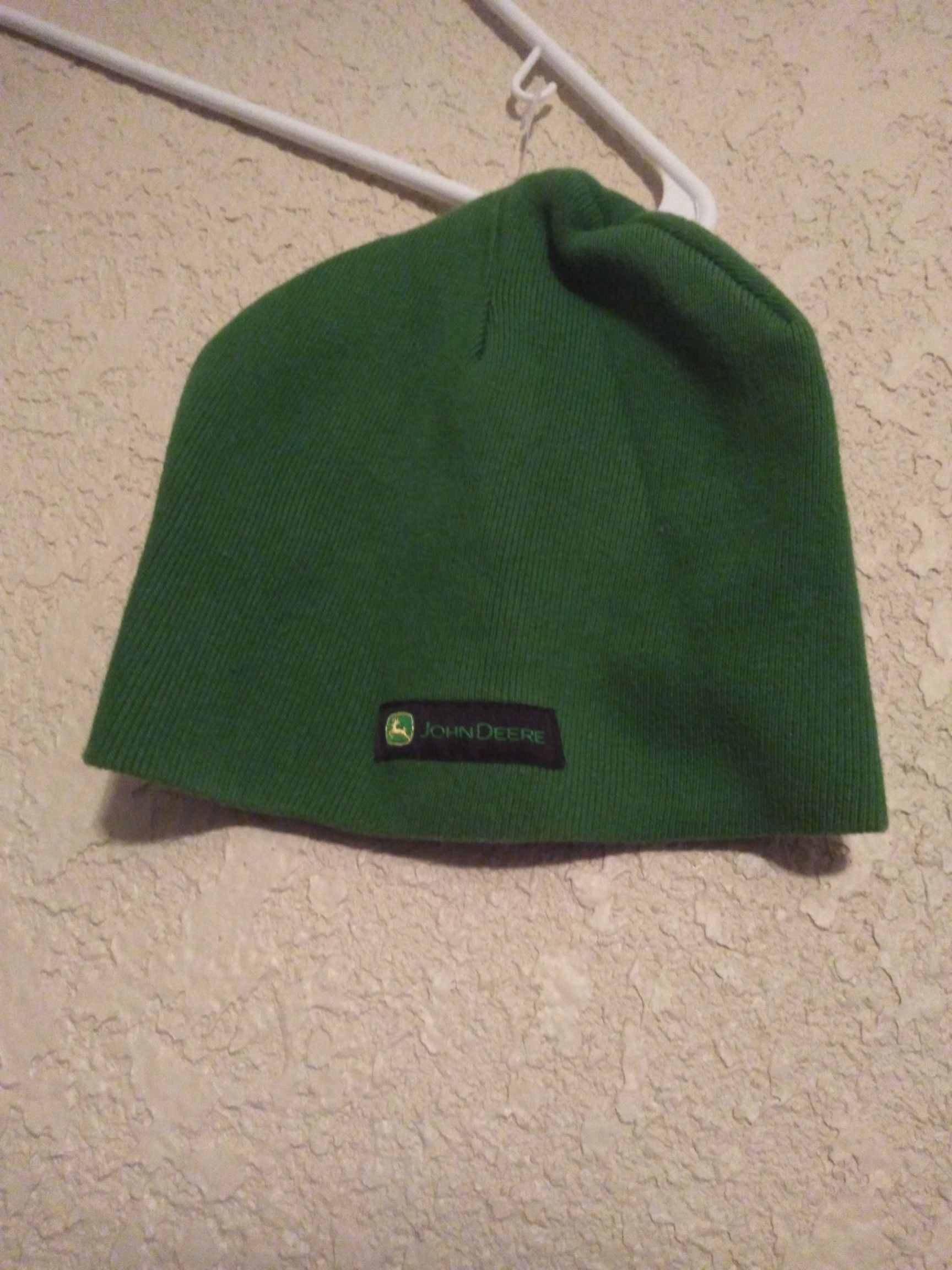 John Deer Tractor Beenie: Forest Green