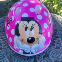 Disney Minnie Mouse bike helmet