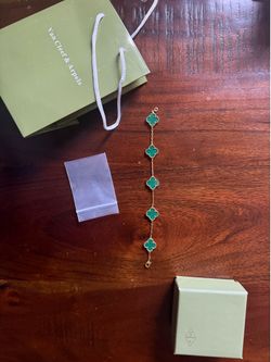 Van Cleef Malachite Bracelet