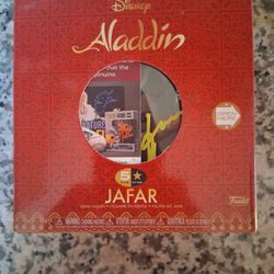 Signed Funko Jafar Voice Actor Jonathan Freeman With Coa