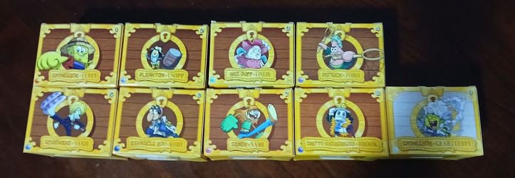One piece x Spongebob McDonald's toys