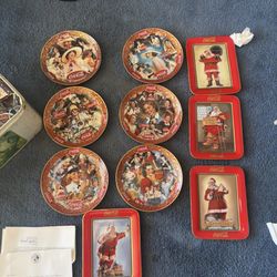 Coca cola collectibles plates