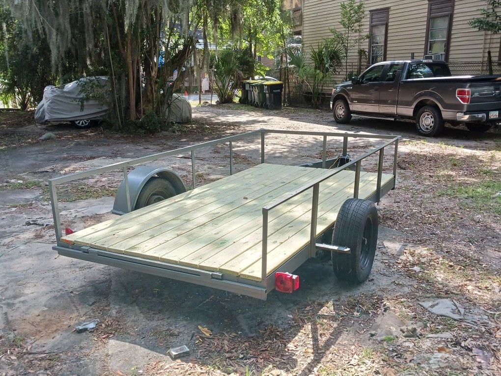 5'×10' Flat Trailer