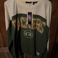 Green Bay Packers Shirt Size L Adult 