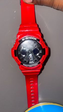 Casio G-Shock Red Resin Watch