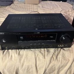 Yamaha cinema receiver with klm speakers
