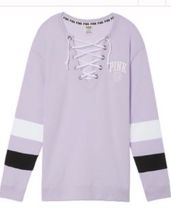 Vs pink lace up Campus Crew lilac