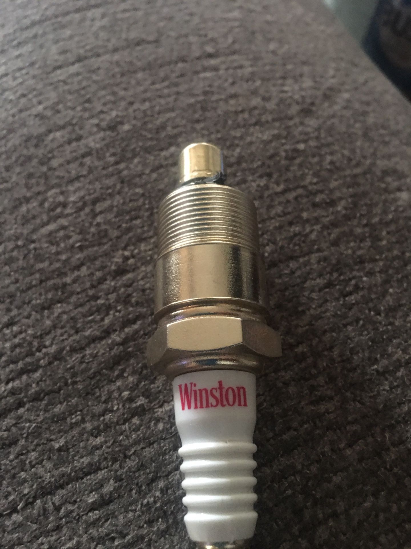 Vintage Winston Spark plug Lighter