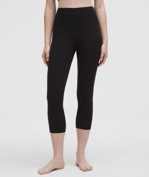 Lululemon Align High-Rise Crop 21" Black Size 10 ( Brand New)