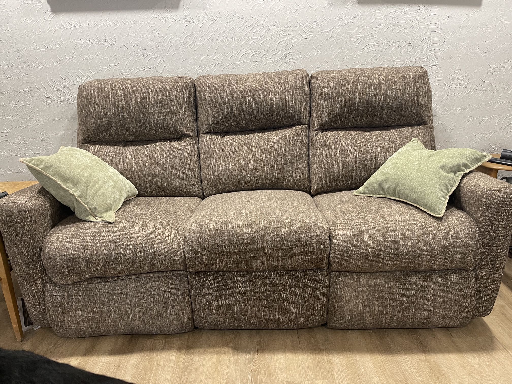 Dual Power Reclining Sofa And Loveseat