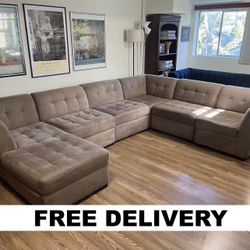 6-piece Sectional Couch (free delivery) 