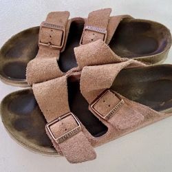 Birkenstock Suede Slides Women’s Size 6.5