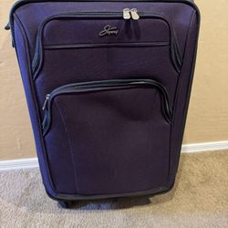 Skyway Purple Suitcase