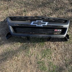 2015-2020 CHEVROLET COLORADO Z71 GRILLE ASSEMBLY OEM UPPER FRONT GRILL
