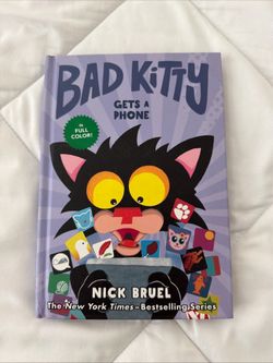 Bad Kitty Gets a Phone (Graphic Novel) by Nick Bruel Hardcover