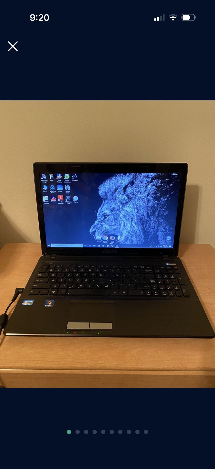 Asus Laptop Notebook K53E Series Black