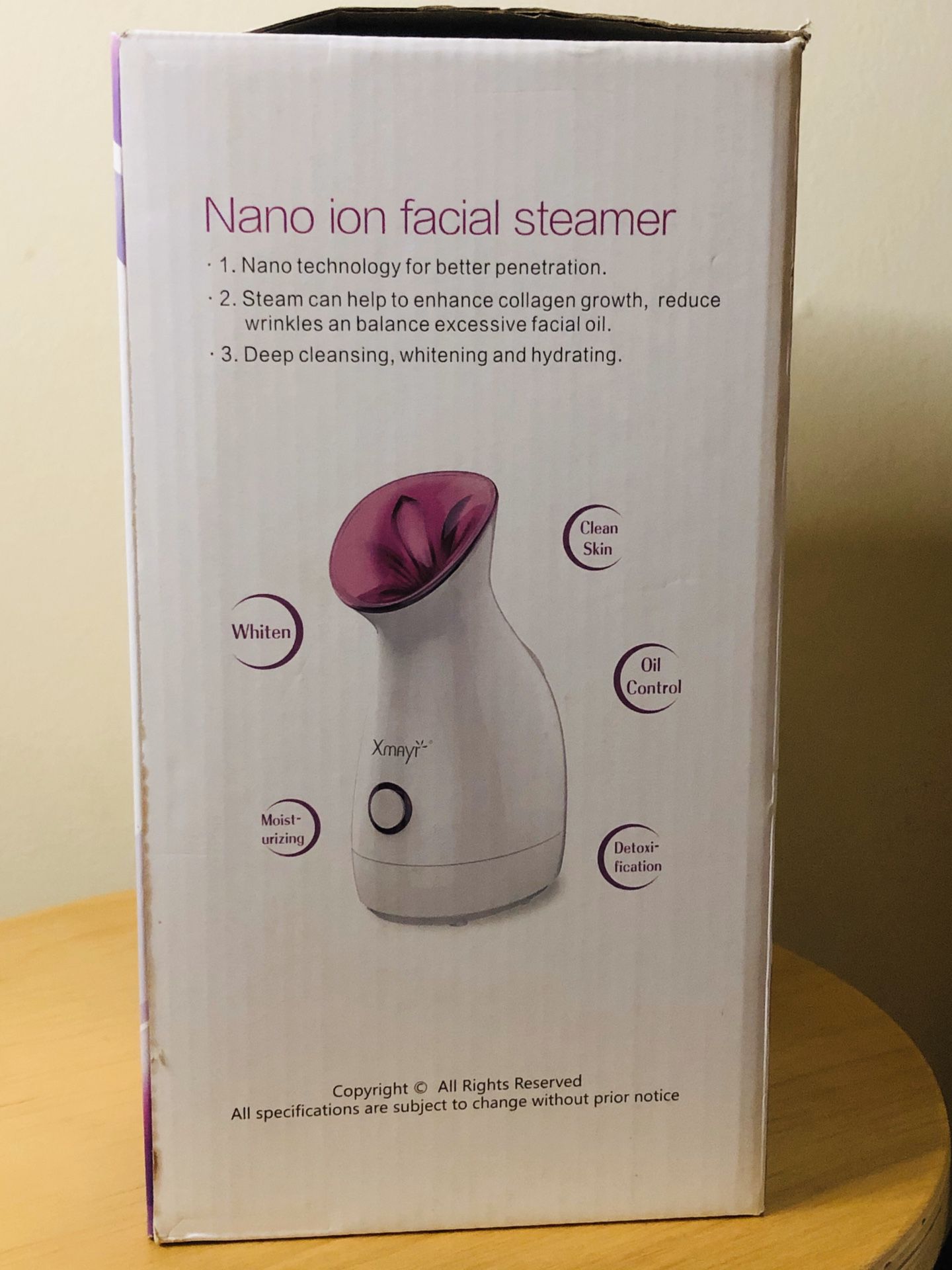 Brand new facial steamer