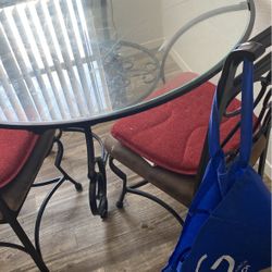 Table with two chairs