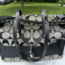 Coach Computer/Brief Bag Or Diaper bag 