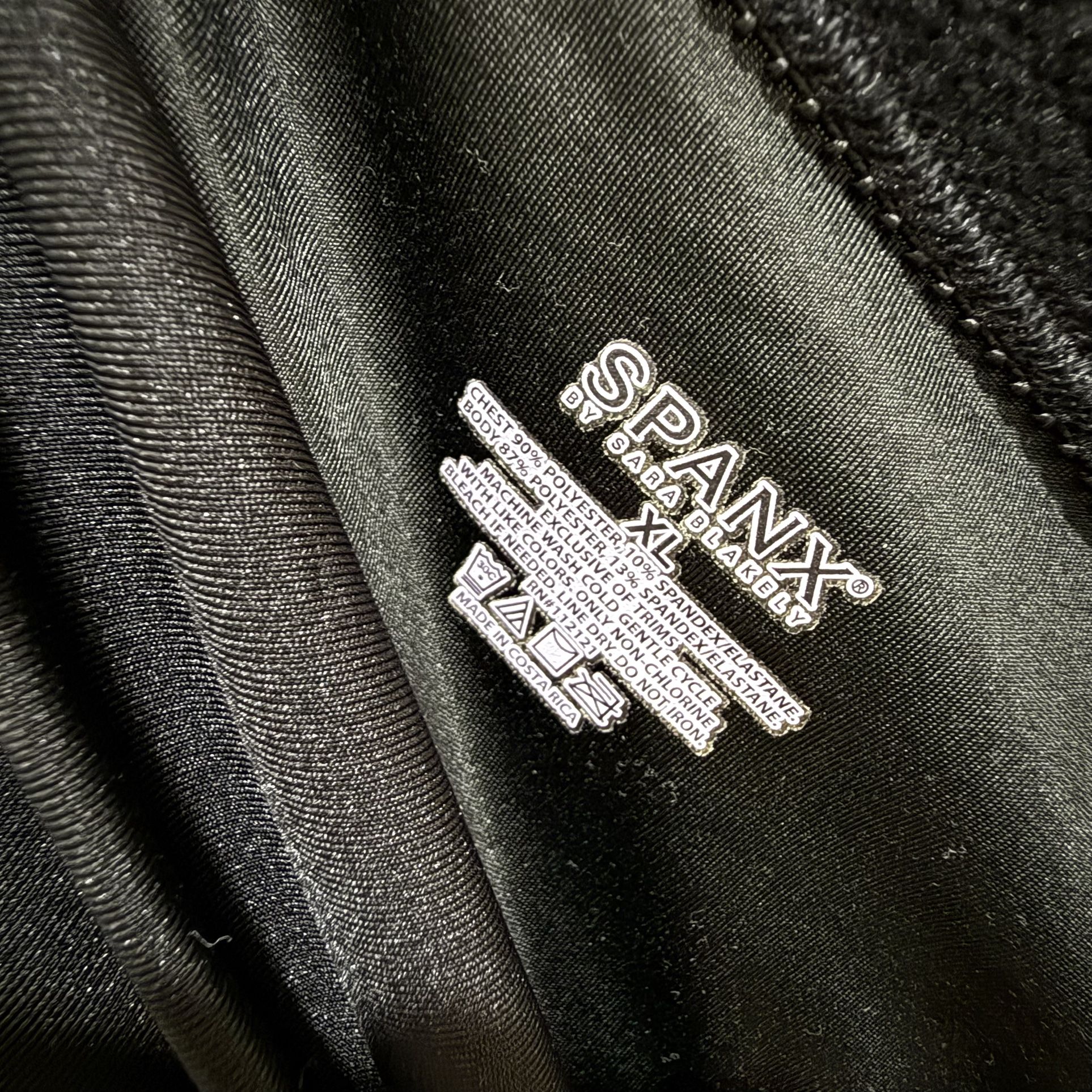 SPANX by Sara Blakely High-Waist Shaping Half-Slip Skirt • Black • XL