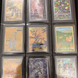 SELLING FULL MINT POKEMON BINDER WITH FULL ART AND EXS