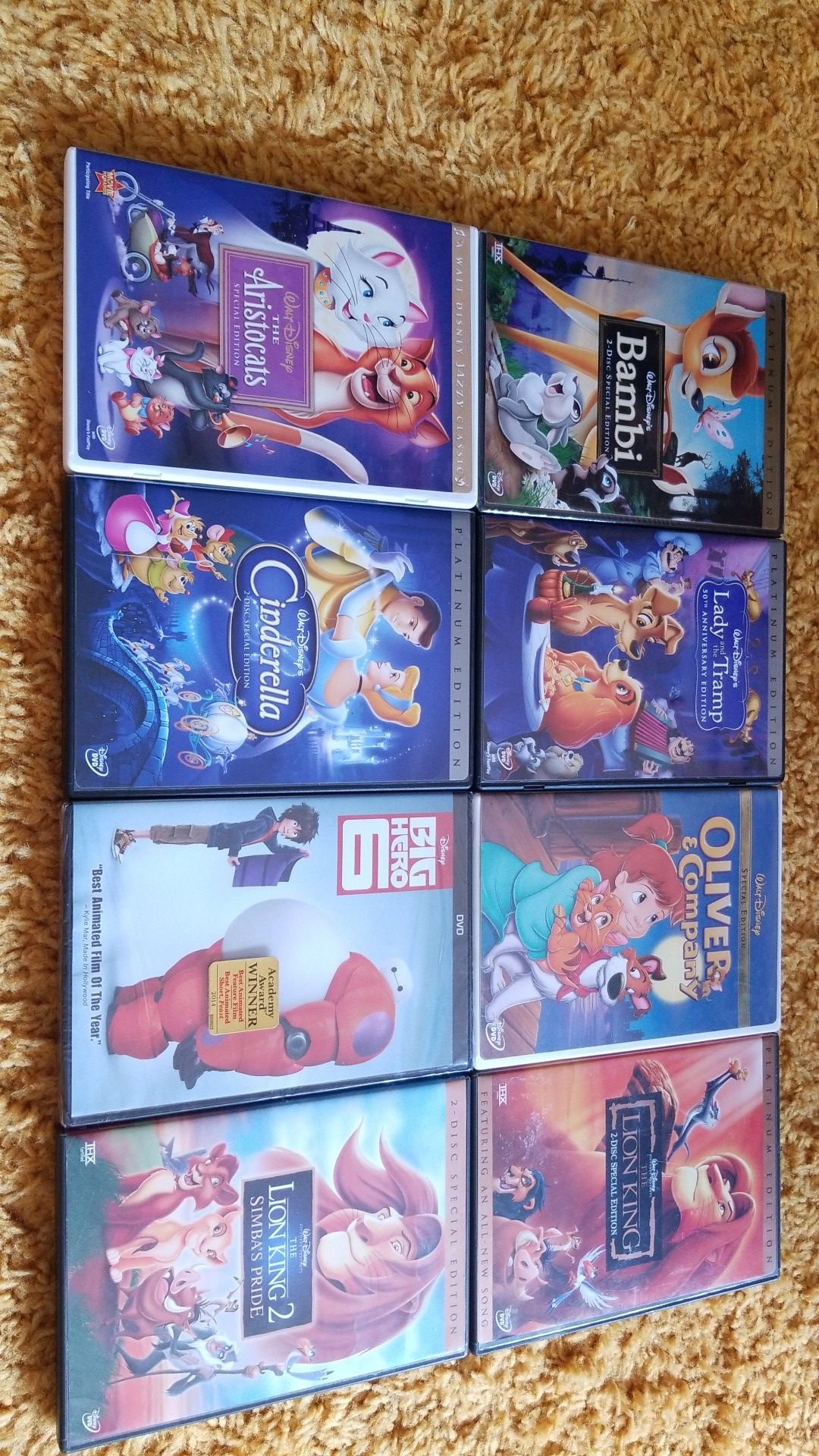 Disney Classics Movies!!! Some Rare!