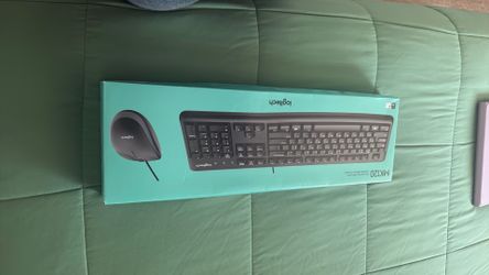 Logitech mouse and keyboard