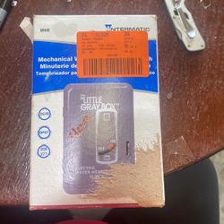 Mechanical Water Heater Time Switch 