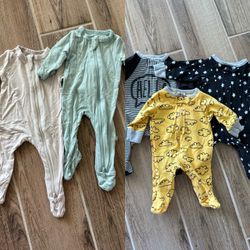 Baby Preemie Pajama Footie Bundle Gerber Kyte Baby