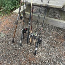 Fishing Poles Vest 