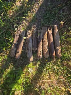 8 vintage window weights
