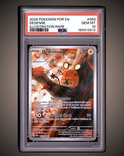 Dedenne Pokemon PsA 10