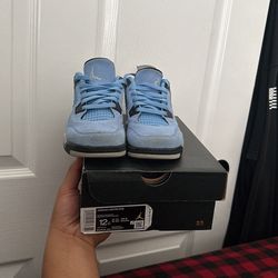 Jordan 4 University Blue Ps Size 12c