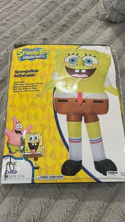 Sponge Bob inflatable kids costume