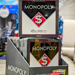 Monopoly Boardgame Nostalgia Edition in Collectible Tin by Winning Solutions