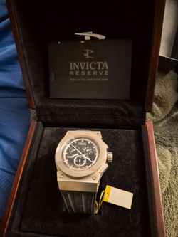 Invicta Reserve Chronograph Watch with Box