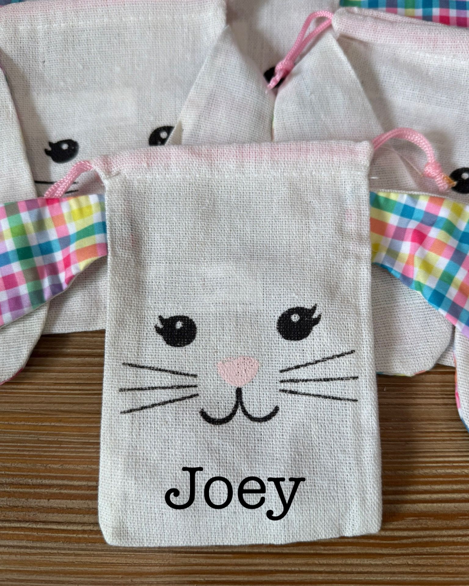Free Personalization : Easter Pouch/Gift Card Holder