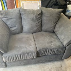 Couch Set, Solid Wood Dresser, a recliner chair, leather