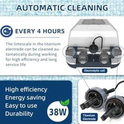 Saltwater Chlorinator System For Pools