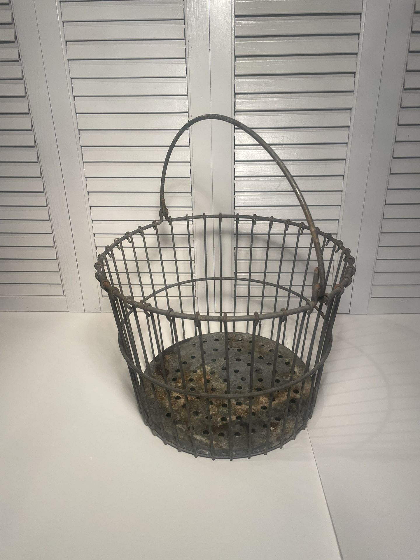 Antique Egg Basket