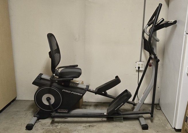 Elliptical Pro-Form Hybrid Trainer (Black)