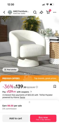 vanity chair