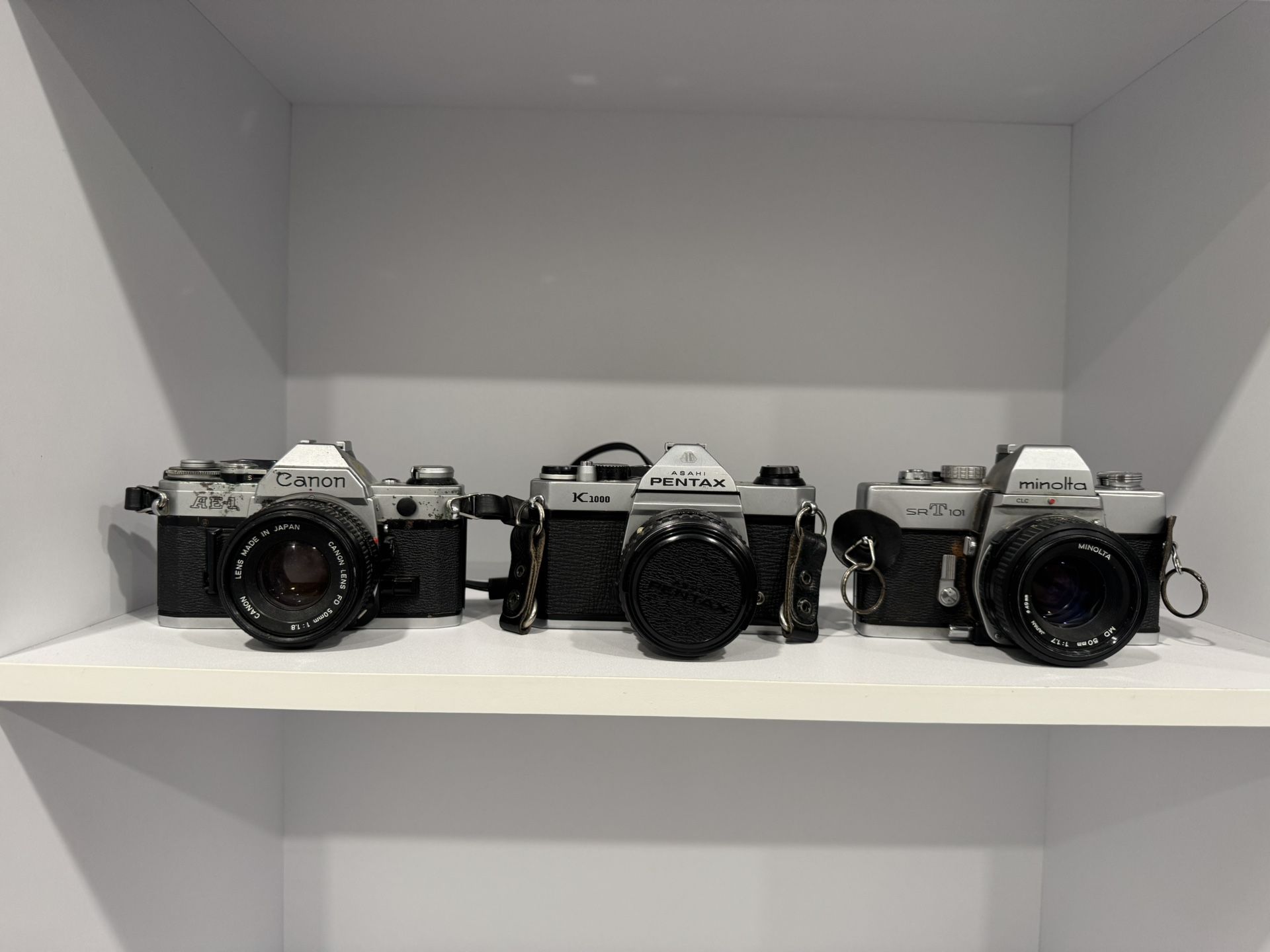 Vintage Film camera Set(all Working Condition)