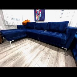 Blue Sectional