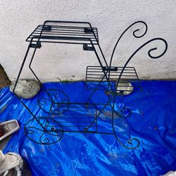 Vintage Plant Stand/ Cart