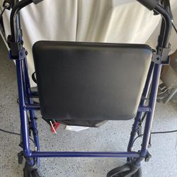 Portable Walker With Sitting Down