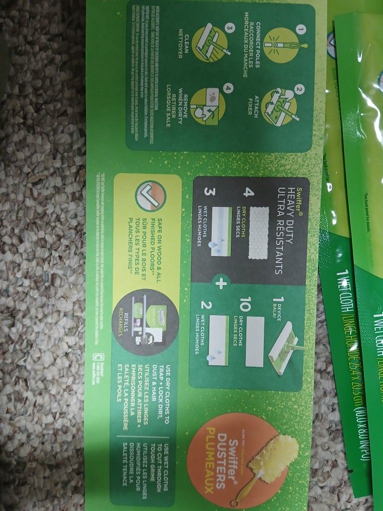 Brand New Swiffer And The Stuff With It