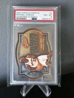 Michael Jordan graded basketball card