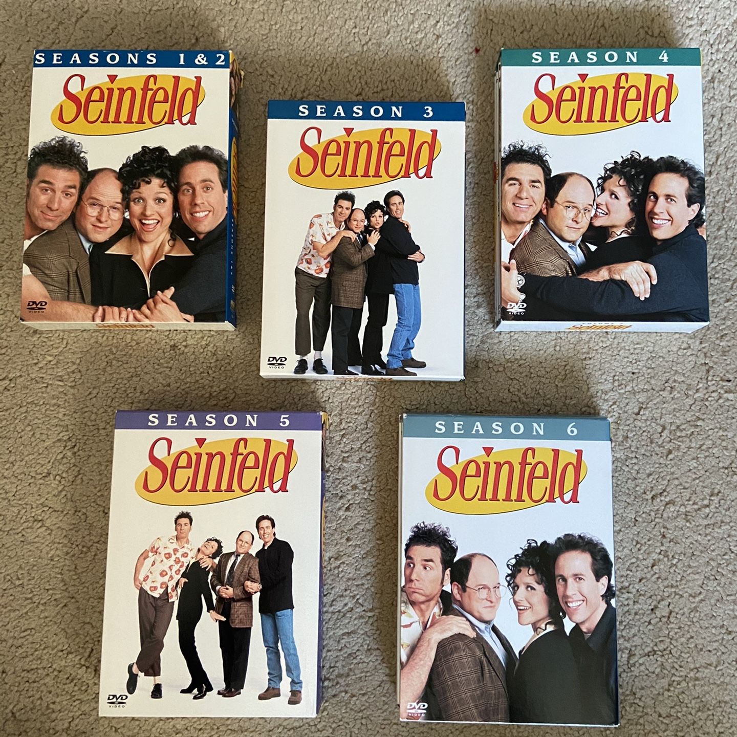 Seinfeld DVD Box Set Seasons 1 - 6